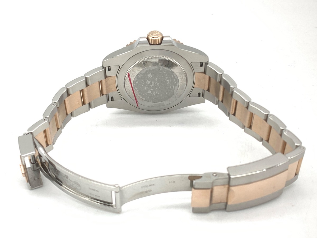 ロレックス(ROLEX) GMTマスターII ブラック 126711CHNR ステンレススティール/ローズゴールド オイスターブレス ブラック/ブルーベゼル