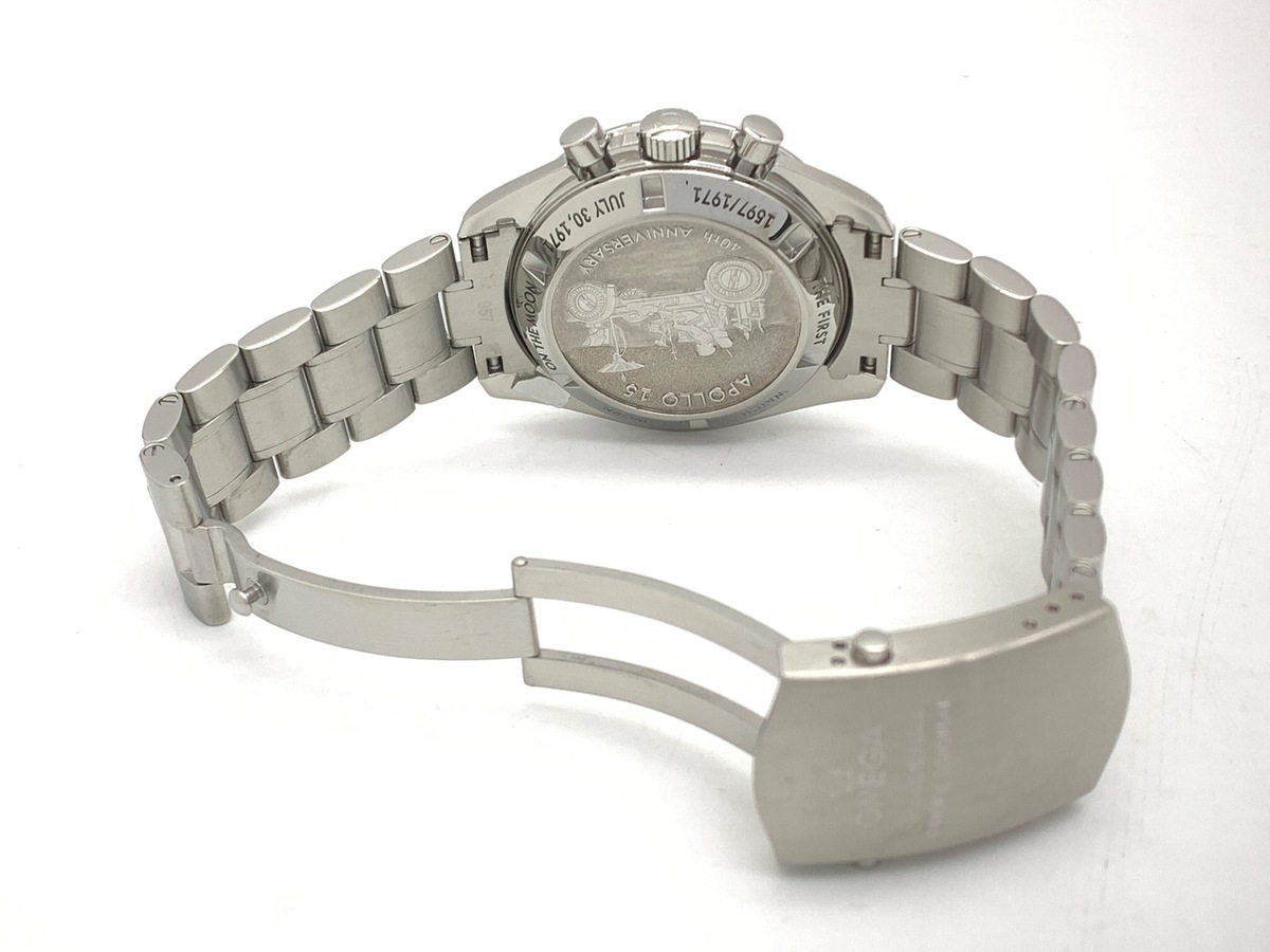 オメガ(OMEGA) スピードマスター プロフェッショナル ブラック 311.30.42.30.01.003 ステンレススティール アポロ15号 40周年記念
