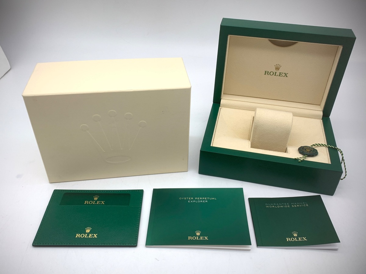 ロレックス(ROLEX) エクスプローラーI ブラック 224270 ステンレススティール