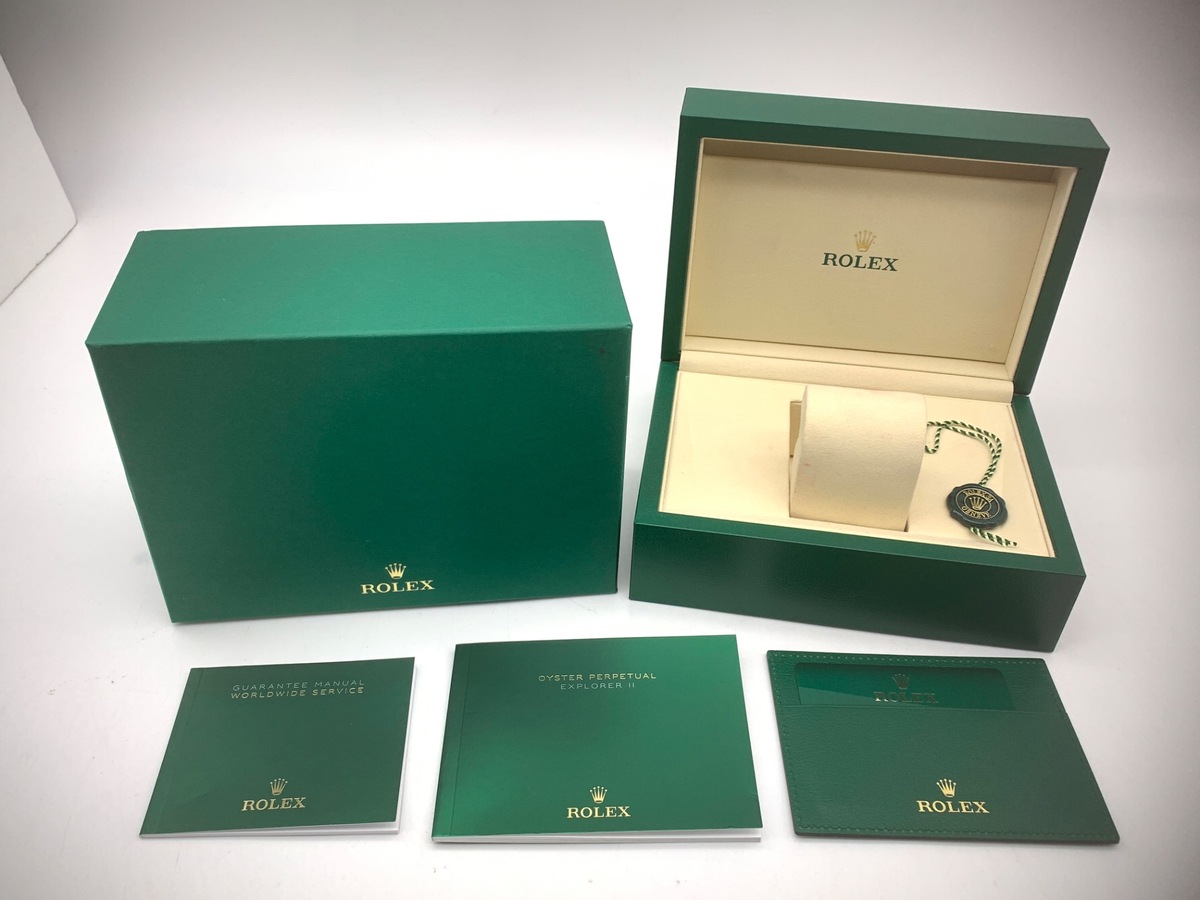 ロレックス(ROLEX) エクスプローラーII ホワイト 226570 ステンレススティール