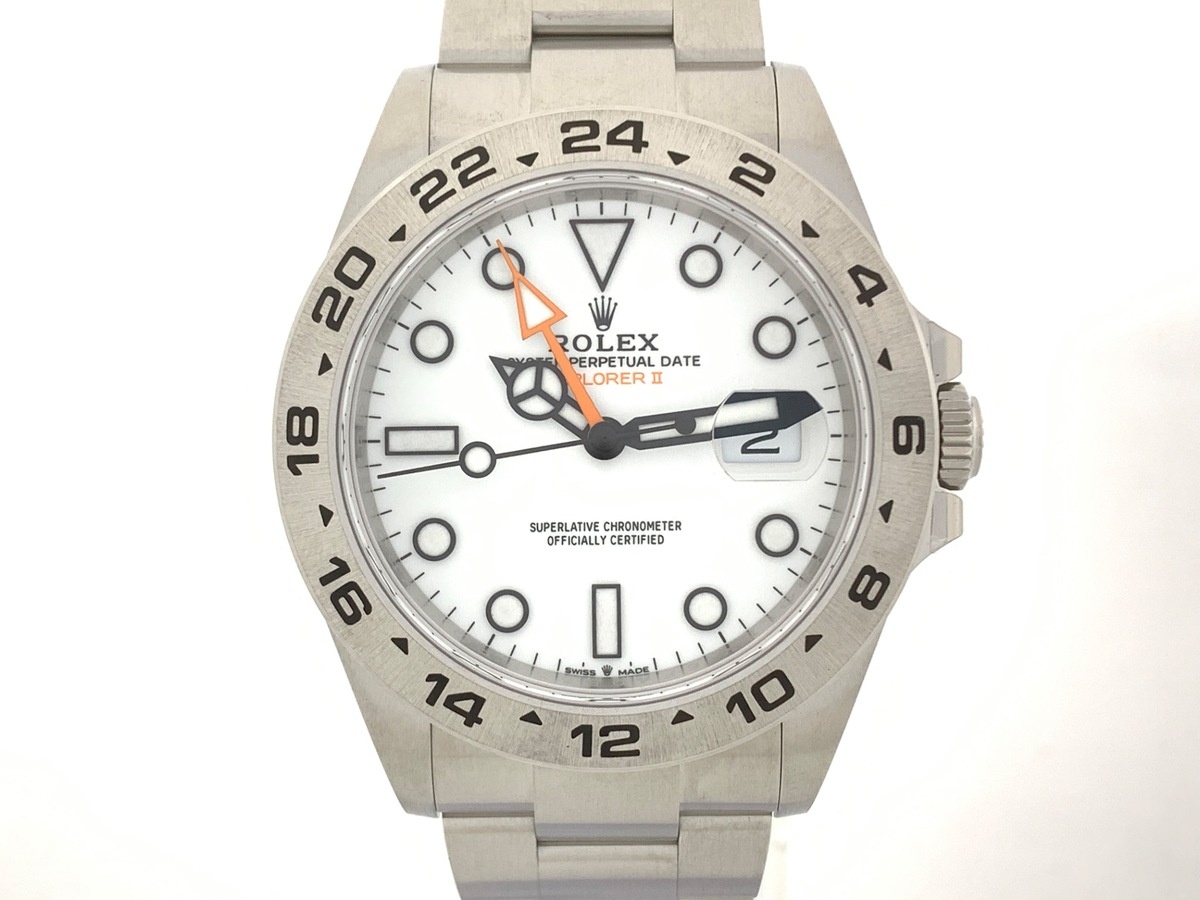 �����b�N�X(ROLEX) �G�N�X�v���[���[II �z���C�g 226570 �X�e�����X�X�e�B�[��