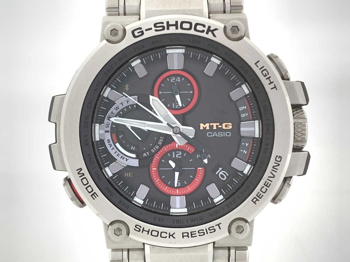 中古：B(並品)】カシオ G-SHOCK MT-G ブラック MTG-B1000D-1AJF 