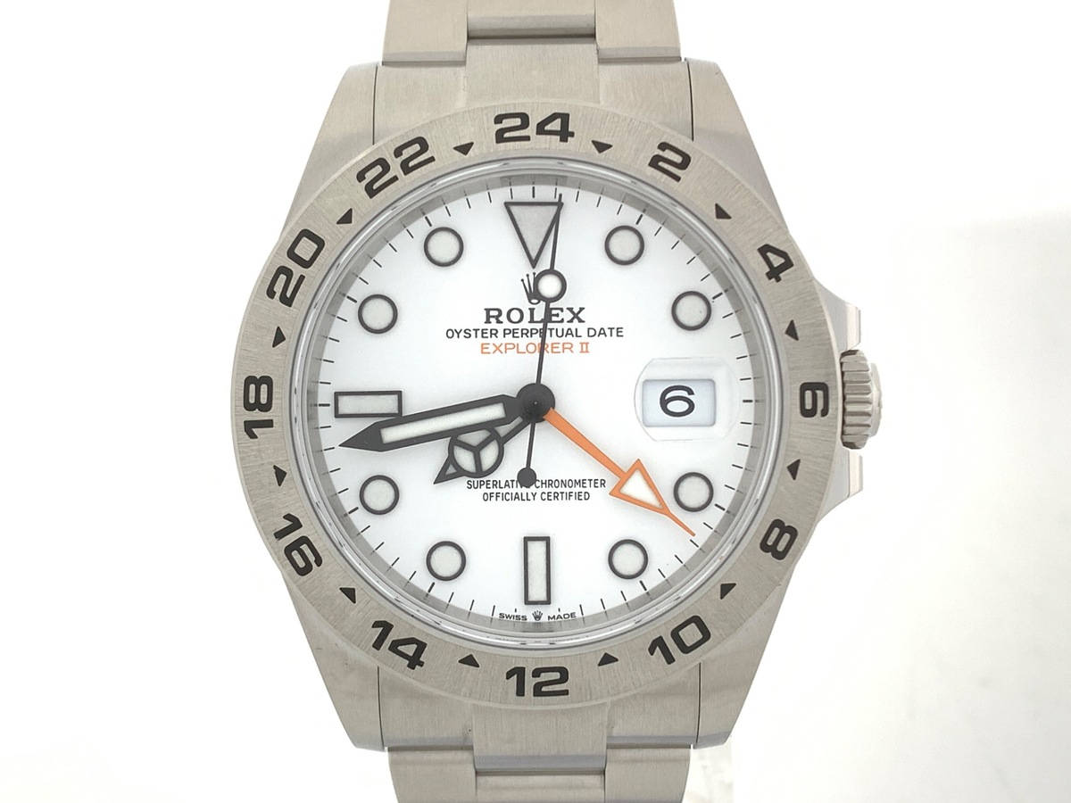 ロレックス(ROLEX) エクスプローラーII ホワイト 226570 ステンレススティール