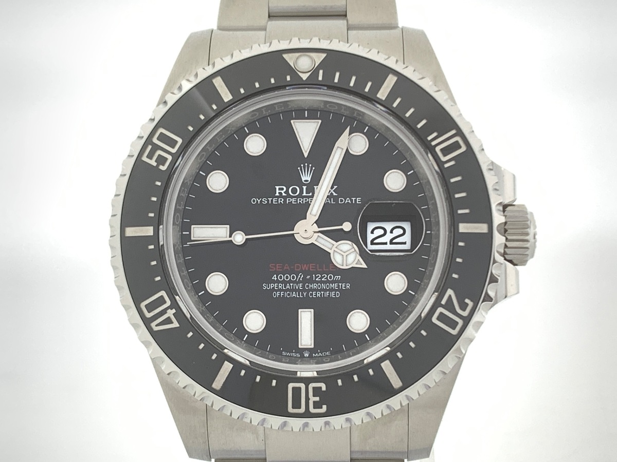 ロレックス(ROLEX) シードゥエラー ブラック 126600 ステンレススティール