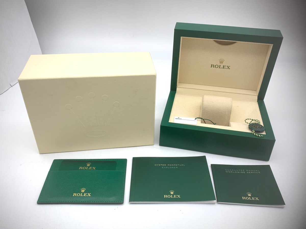 ロレックス(ROLEX) エクスプローラーI ブラック 224270 ステンレススティール