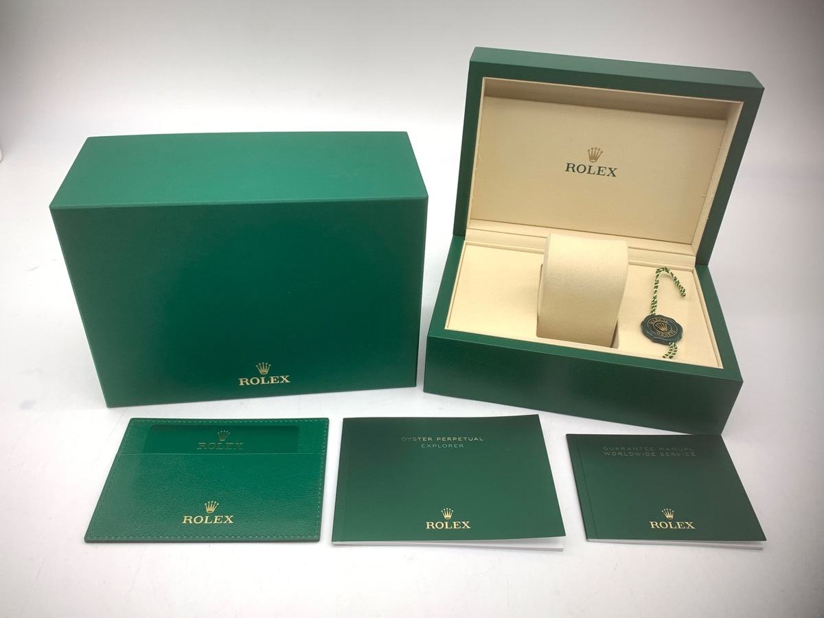 ロレックス(ROLEX) エクスプローラーI ブラック 224270 ステンレススティール