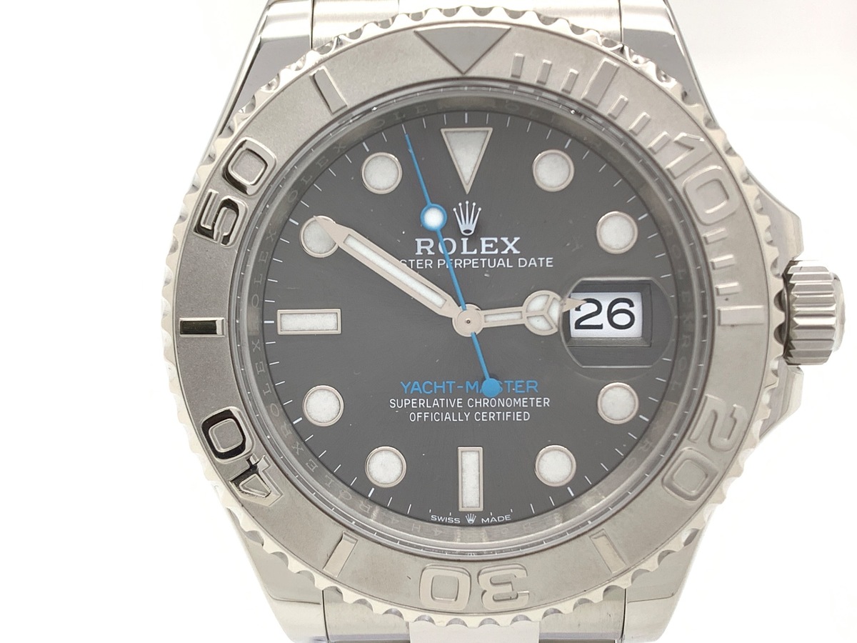 ロレックス(ROLEX) ヨットマスター スレート [グレー系] 126622 ステンレススティール/プラチナ