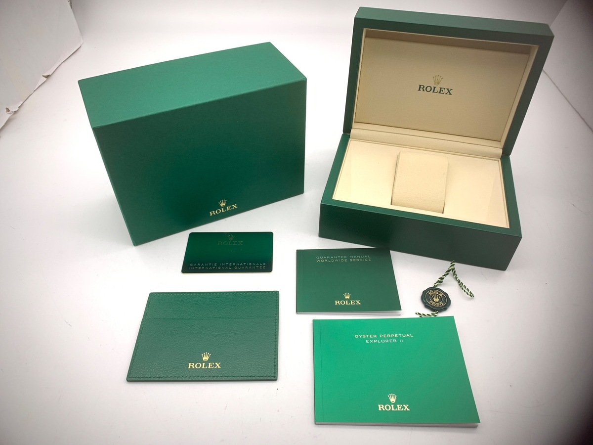 ロレックス(ROLEX) エクスプローラーII ブラック 226570 ステンレススティール