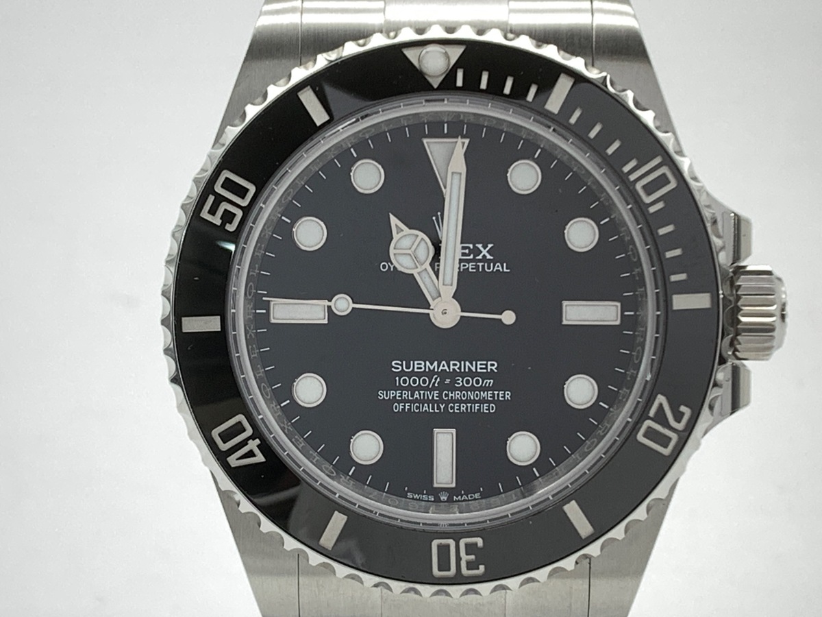 ロレックス(ROLEX) サブマリーナー ブラック 124060 ステンレススティール