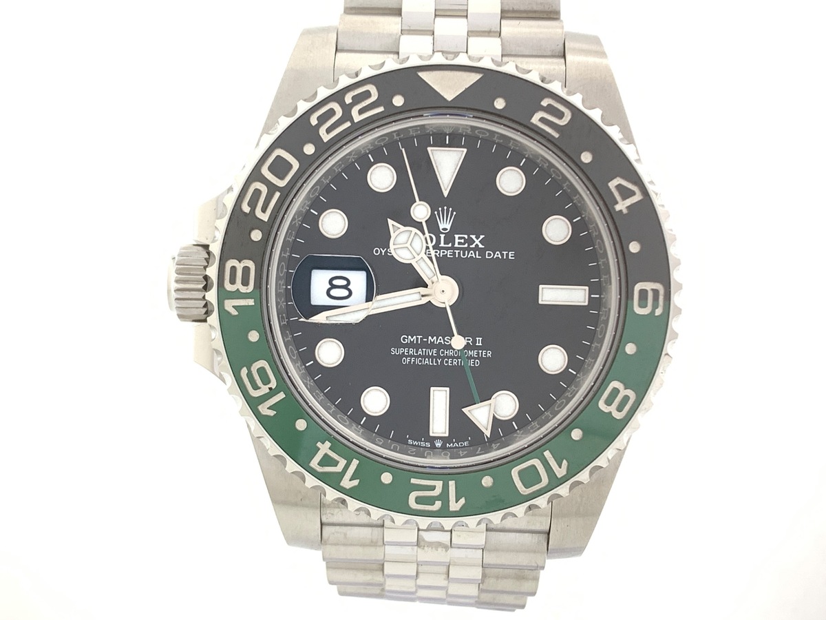 ロレックス(ROLEX) GMTマスターII ブラック 126720VTNR ステンレススティール ジュビリーブレス