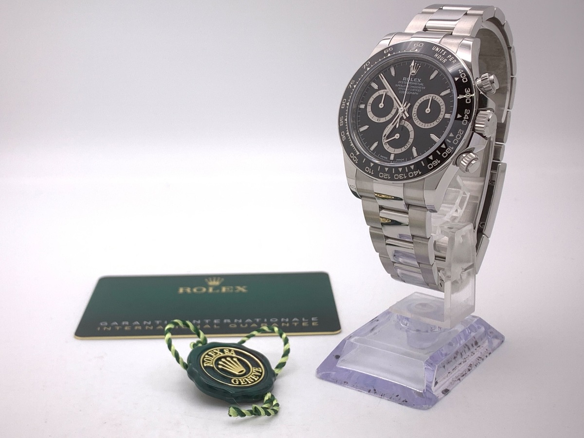 ロレックス(ROLEX) デイトナ ブラック 126500LN ステンレススティール