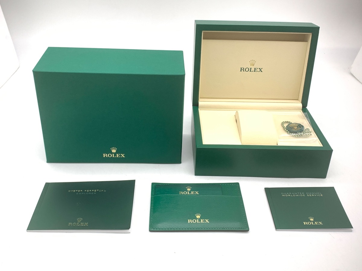 ロレックス(ROLEX) エクスプローラーI ブラック 224270 ステンレススティール