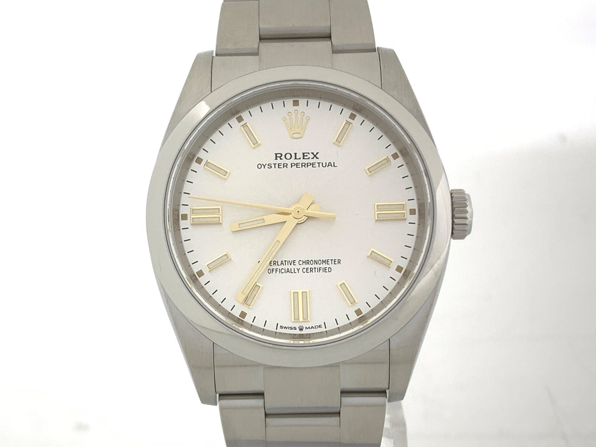 ロレックス(ROLEX) オイスターパーペチュアル 36 シルバー 126000 ステンレス オイスターブレス