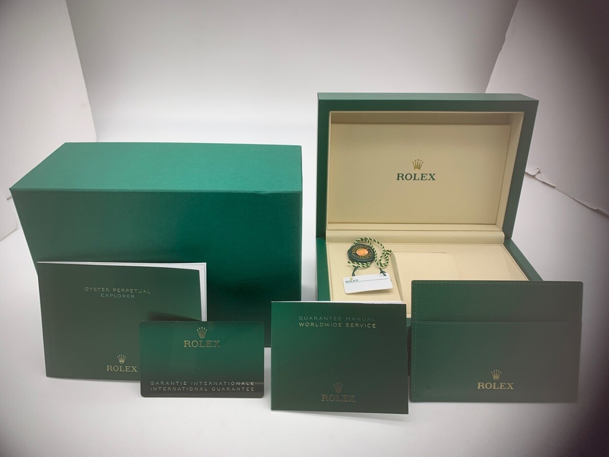 ロレックス(ROLEX) エクスプローラーI ブラック 224270 ステンレススティール