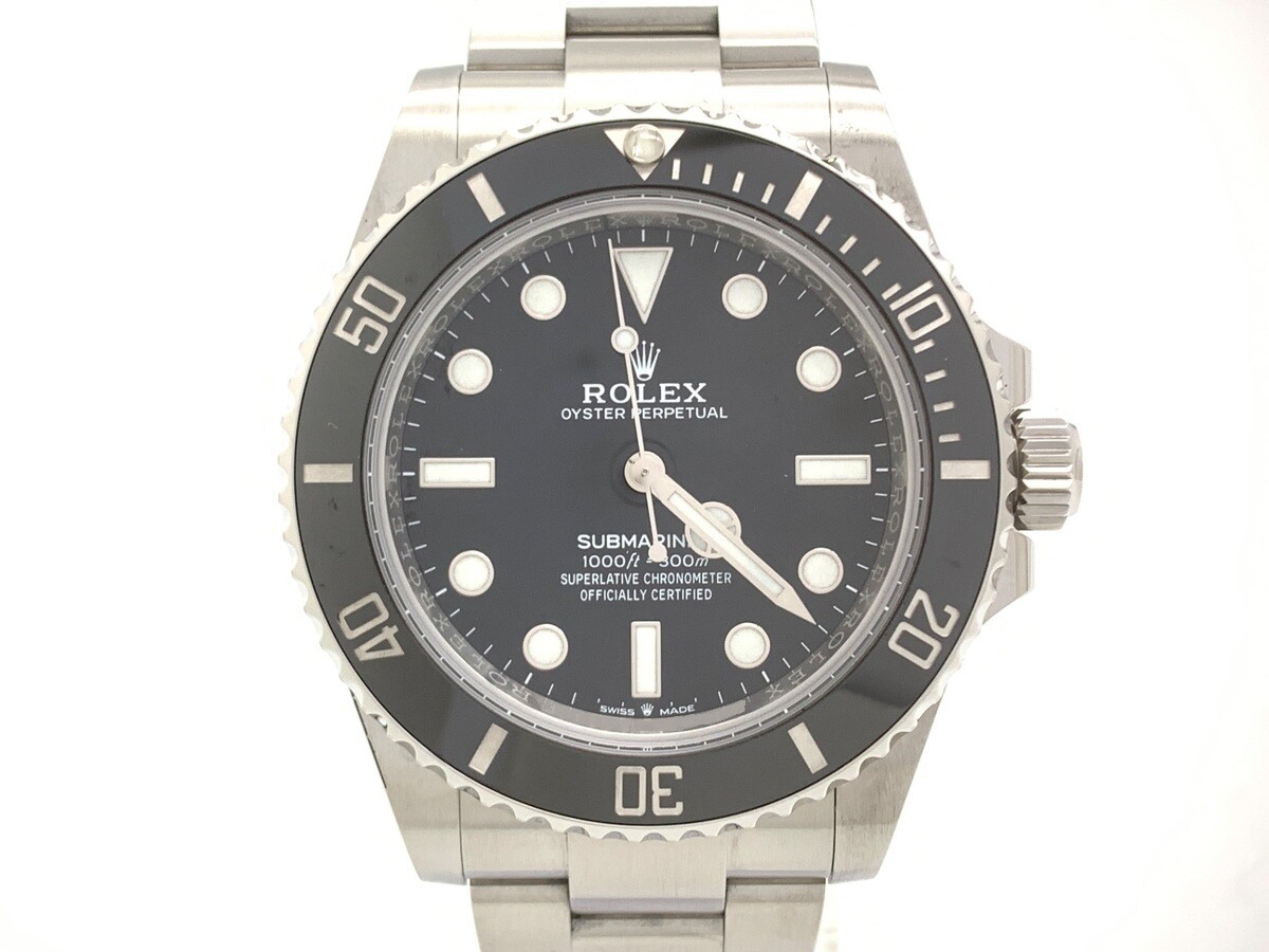 ロレックス(ROLEX) サブマリーナー ブラック 124060 ステンレススティール