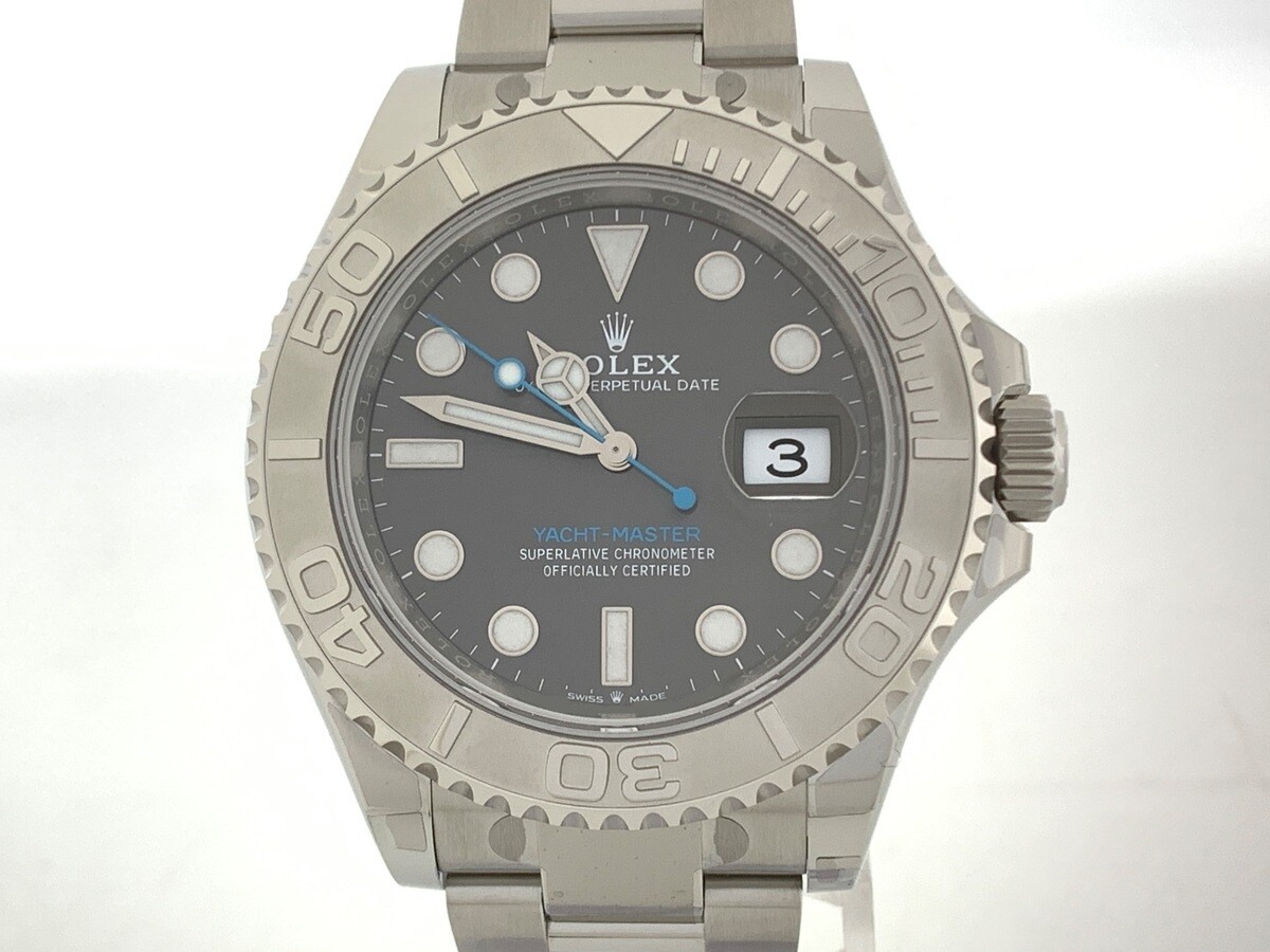 ロレックス(ROLEX) ヨットマスター スレート [グレー系] 126622 ステンレススティール/プラチナ