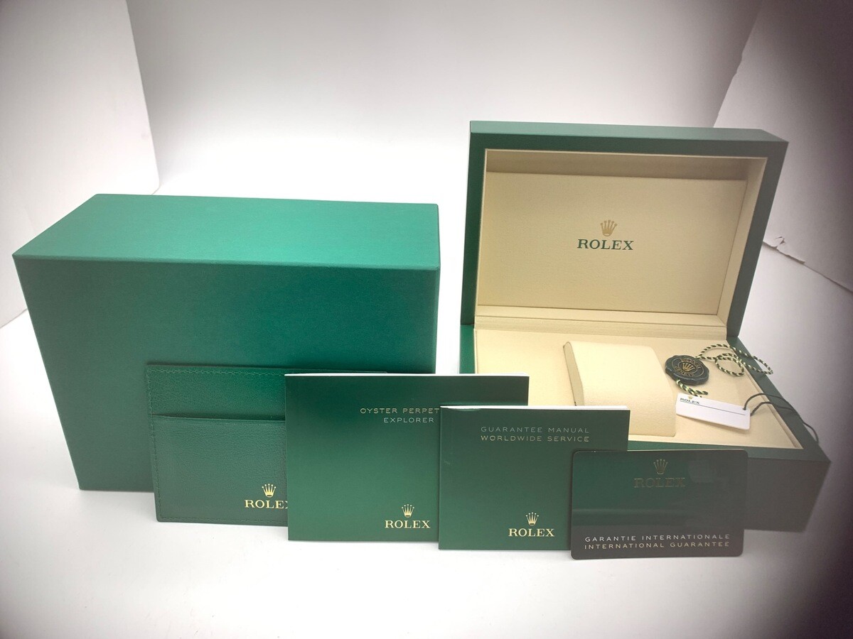 ロレックス(ROLEX) エクスプローラーI ブラック 124270 ステンレススティール