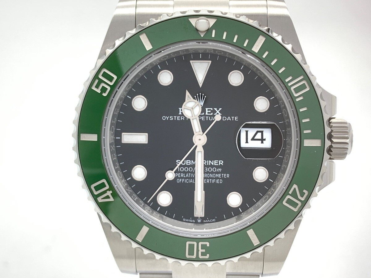 ロレックス(ROLEX) サブマリーナー デイト ブラック 126610LV ステンレススティール グリーンベゼル