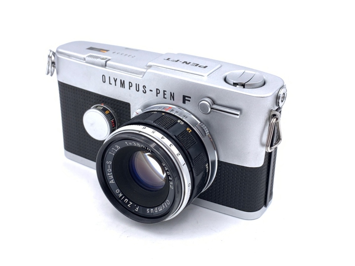 OLYMPUS オリンパス PEN-FT一眼レフ 古いカメラ 中古】オリンパス PEN-FT 38mm F1.8付 TTL シルバー｜｜カメラの