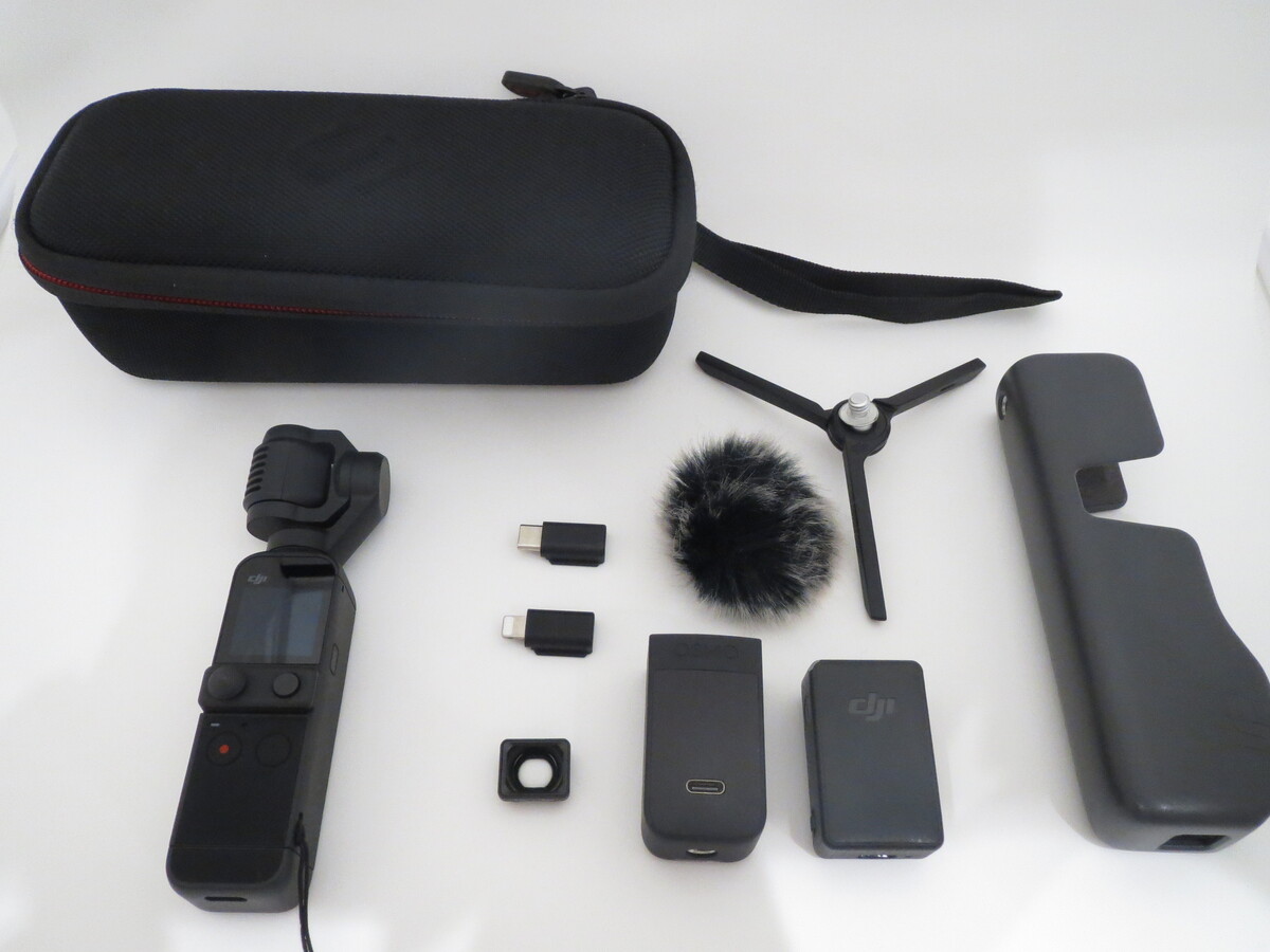 dji POCKET2 CREATOR COMBO 中古良品　ケース付 レンタル] DJI Pocket2 Creatorコンボ(防水ケース付) - 東京