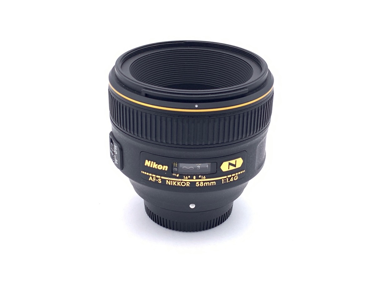 【中古】ニコン AF-S NIKKOR 58mm f/1.4G