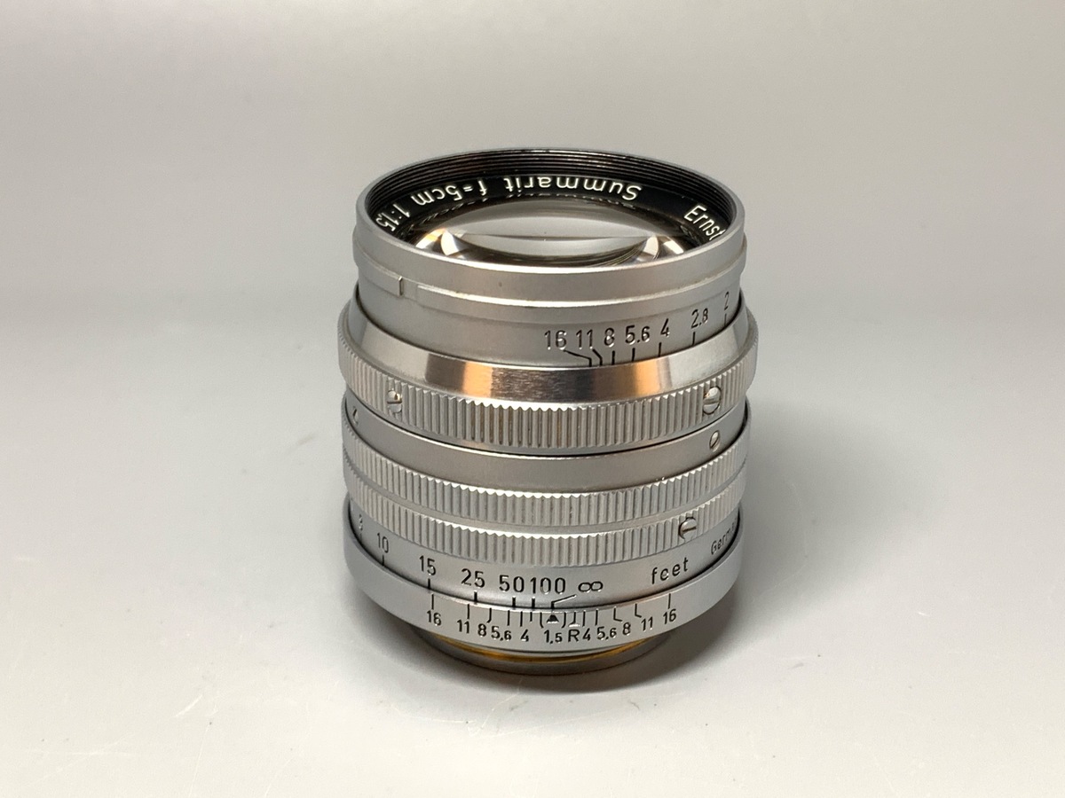 中古：C(やや難あり)】ライカ ズマリットL 50mm F1.5