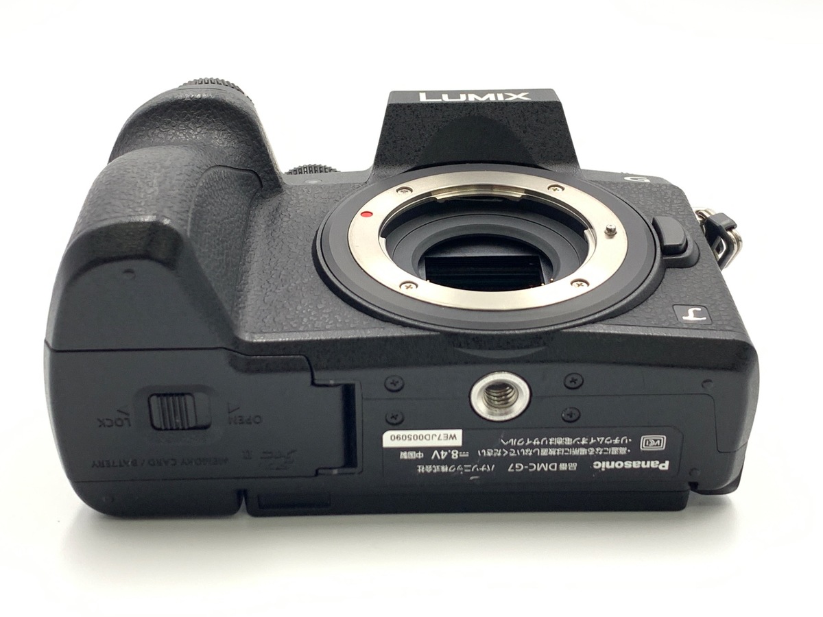 中古：B(並品)】パナソニック LUMIX DMC-G7-K ボディ ブラック