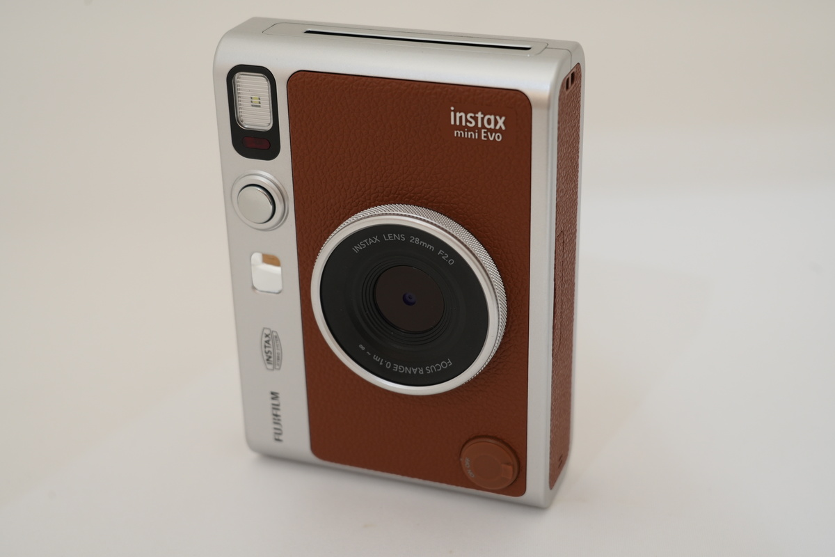 instax mini Evo ���BROWN USB Type-C�Ή�