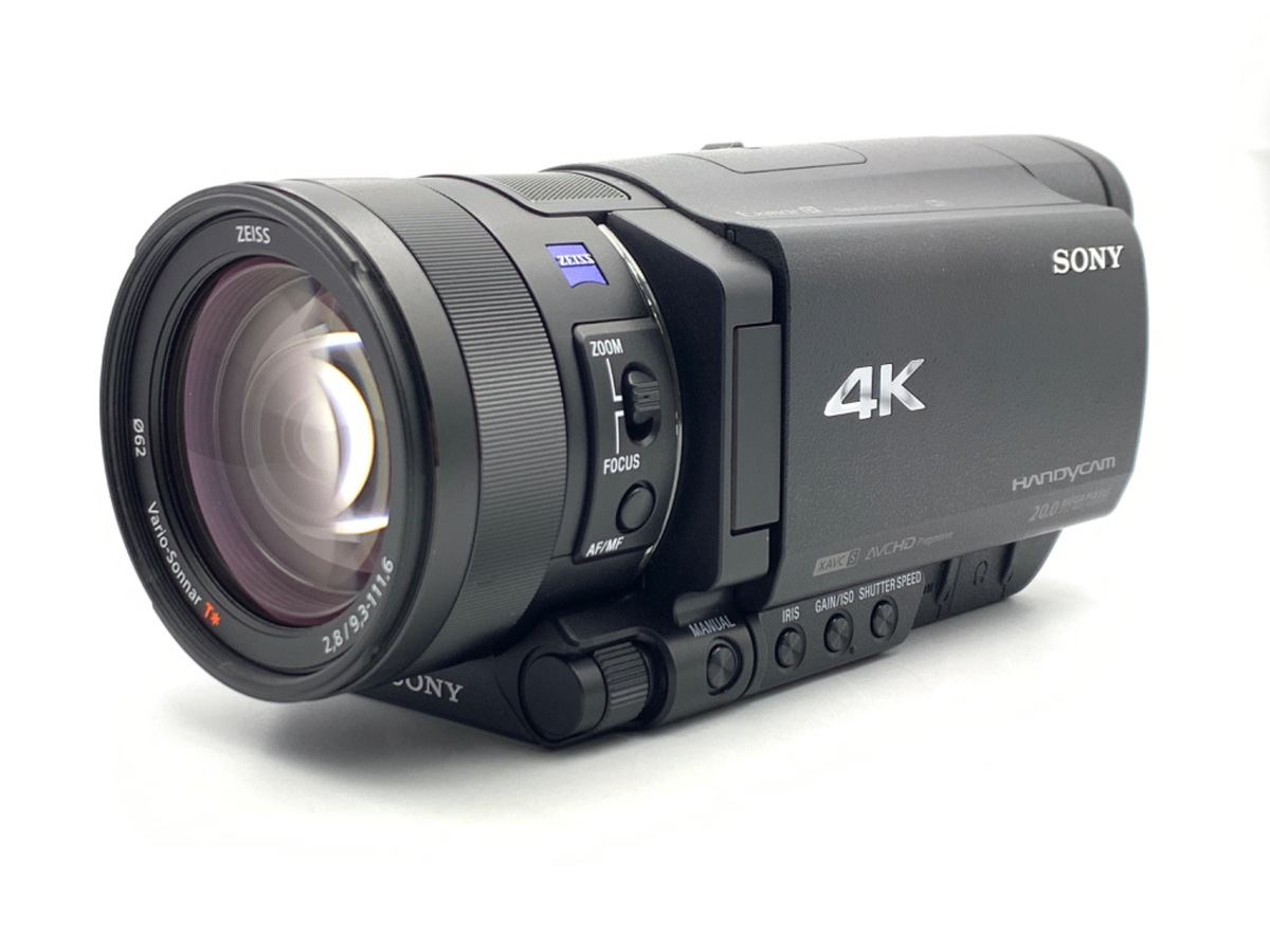 中古】ソニー デジタル4Kビデオカメラレコーダー FDR-AX100 ブラック