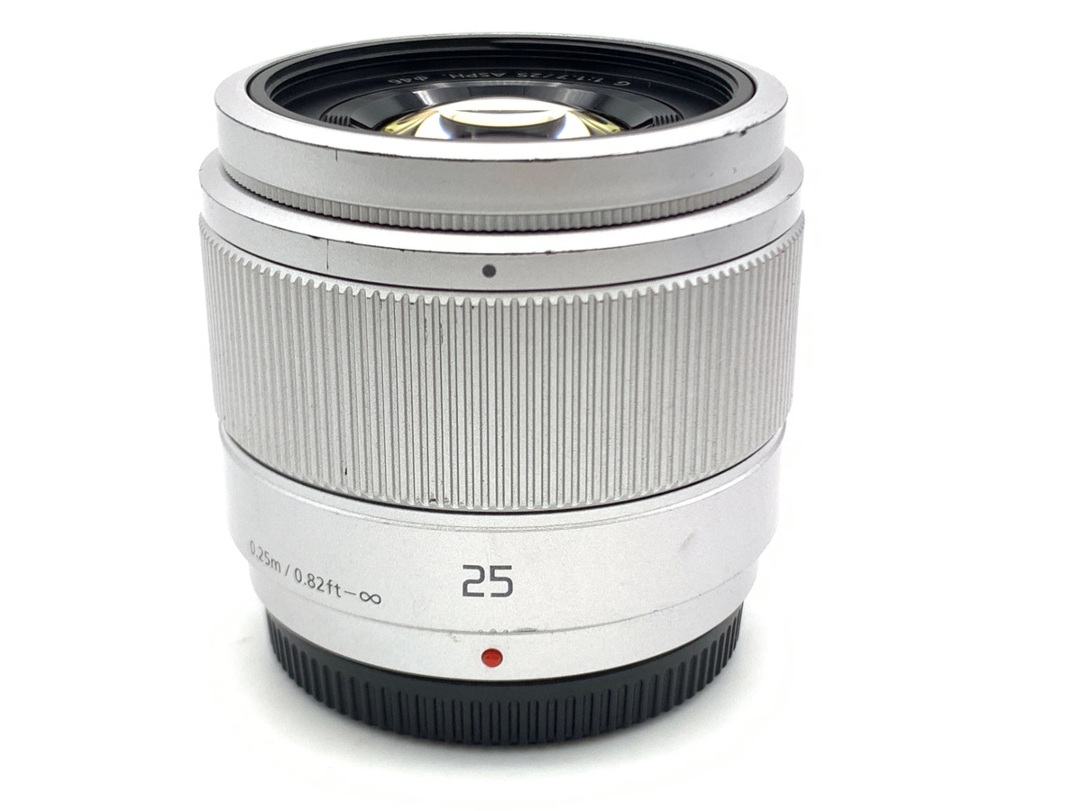 LUMIX G 25mm/F1.7 ASPH. H-H025-S [シルバー] 中古価格比較 - 価格.com
