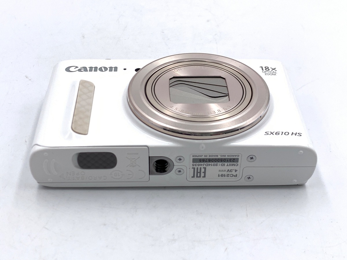 PowerShot SX610 HS ホワイト【2020万画素】