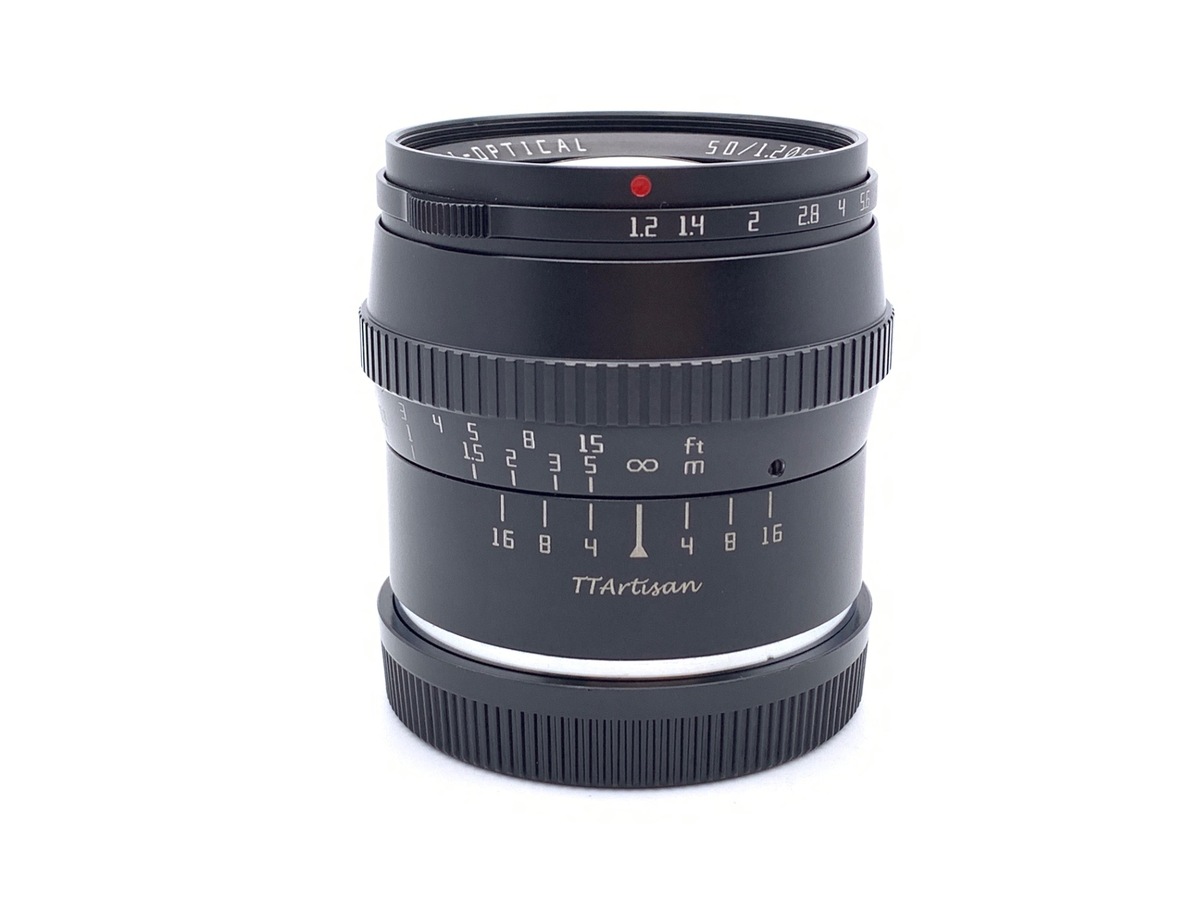 TTArtisan 50mm f/1.2 C (キヤノンEF-M)未使用品！ Amazon.com : TTArtisan 50mm F1.2 APS-C Manual Focus Lens for