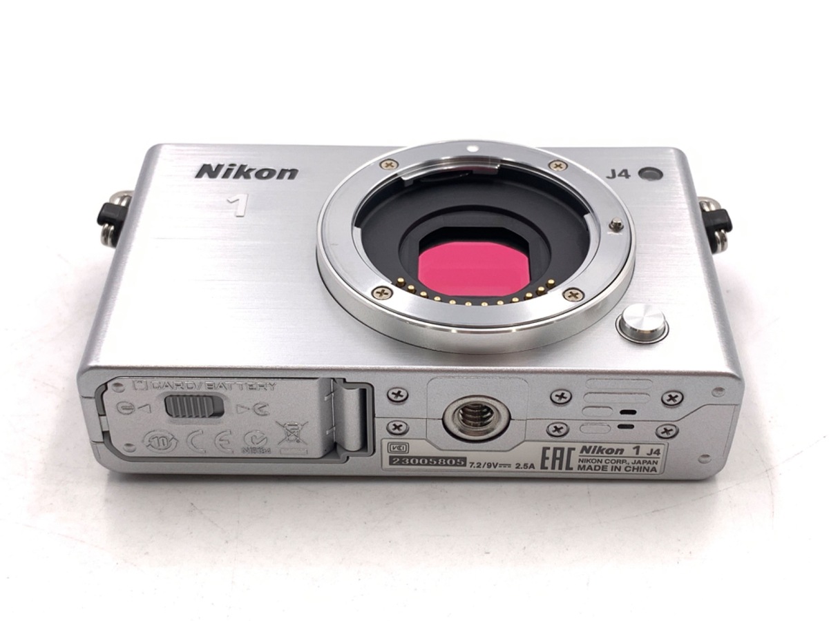 中古：A(美品)】ニコン Nikon 1 J4 ボディ シルバー | 2445780020158