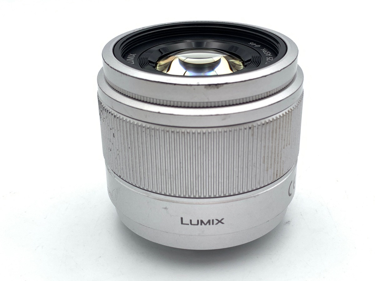パナソニック H-H025 1.7/25レンズ シルバー Panasonic Panasonic(パナソニック) LUMIX G 25mm F1.7 ASPH. シルバー H