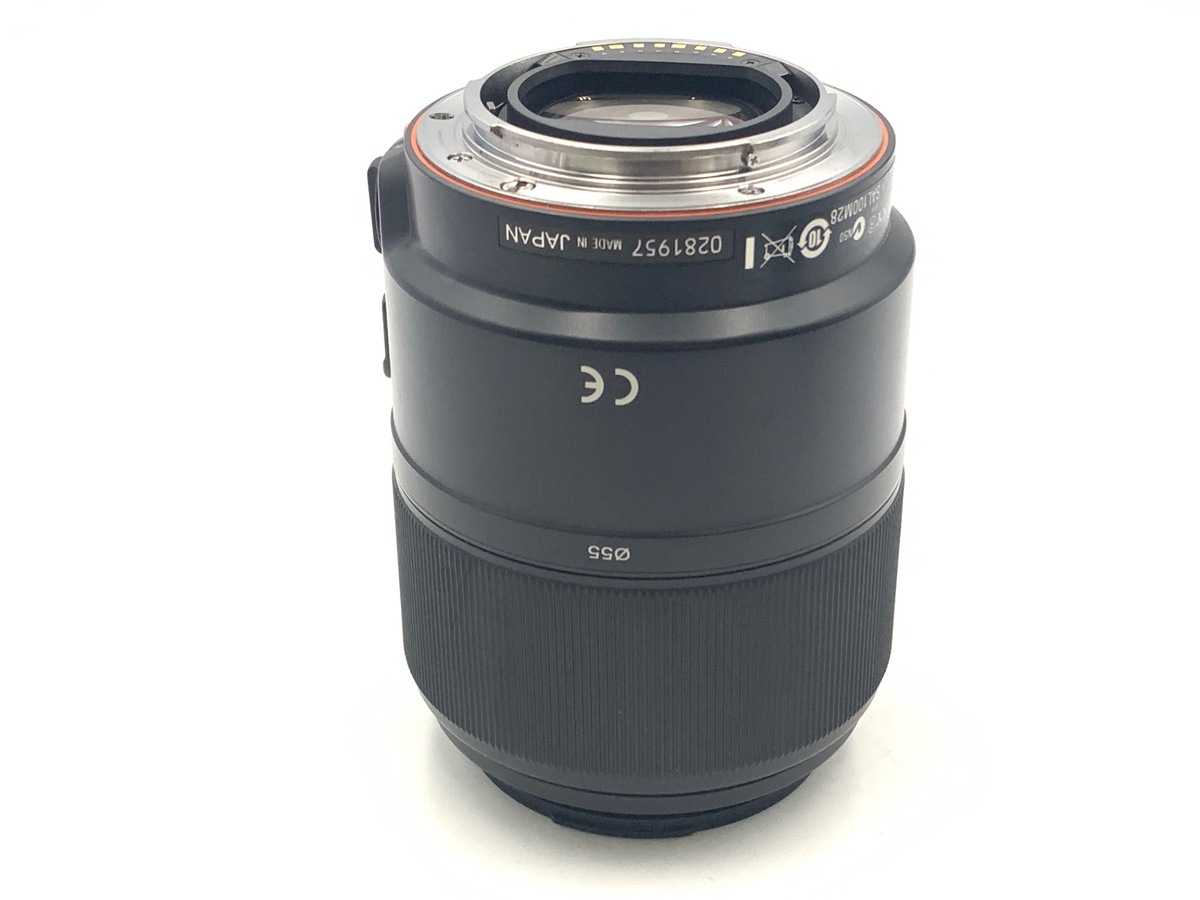 良品] SONY 100mm F2.8 マクロ SAL100M28(ソニーA用) / ソニーA