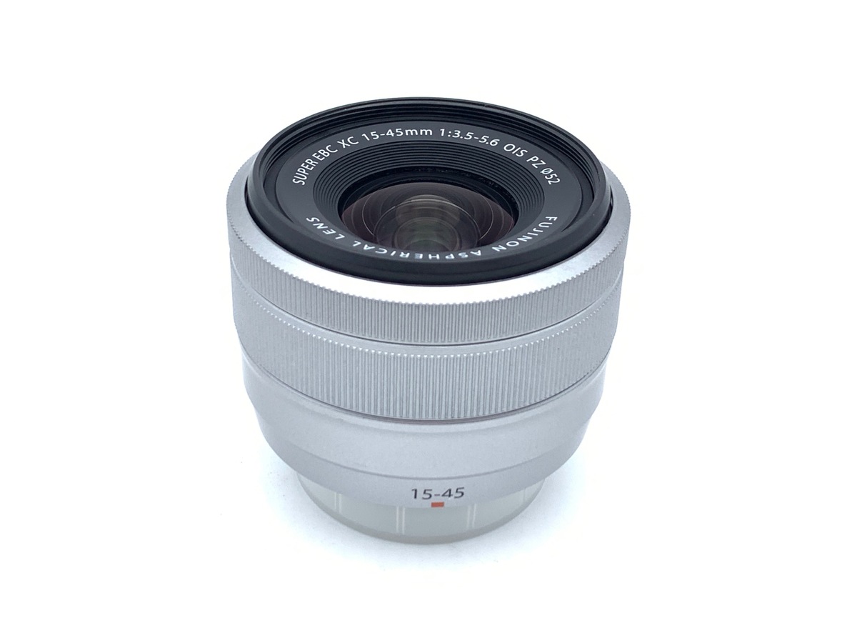 【中古】フジフイルム XC15-45mm F3.5-5.6 OIS PZ シルバー
