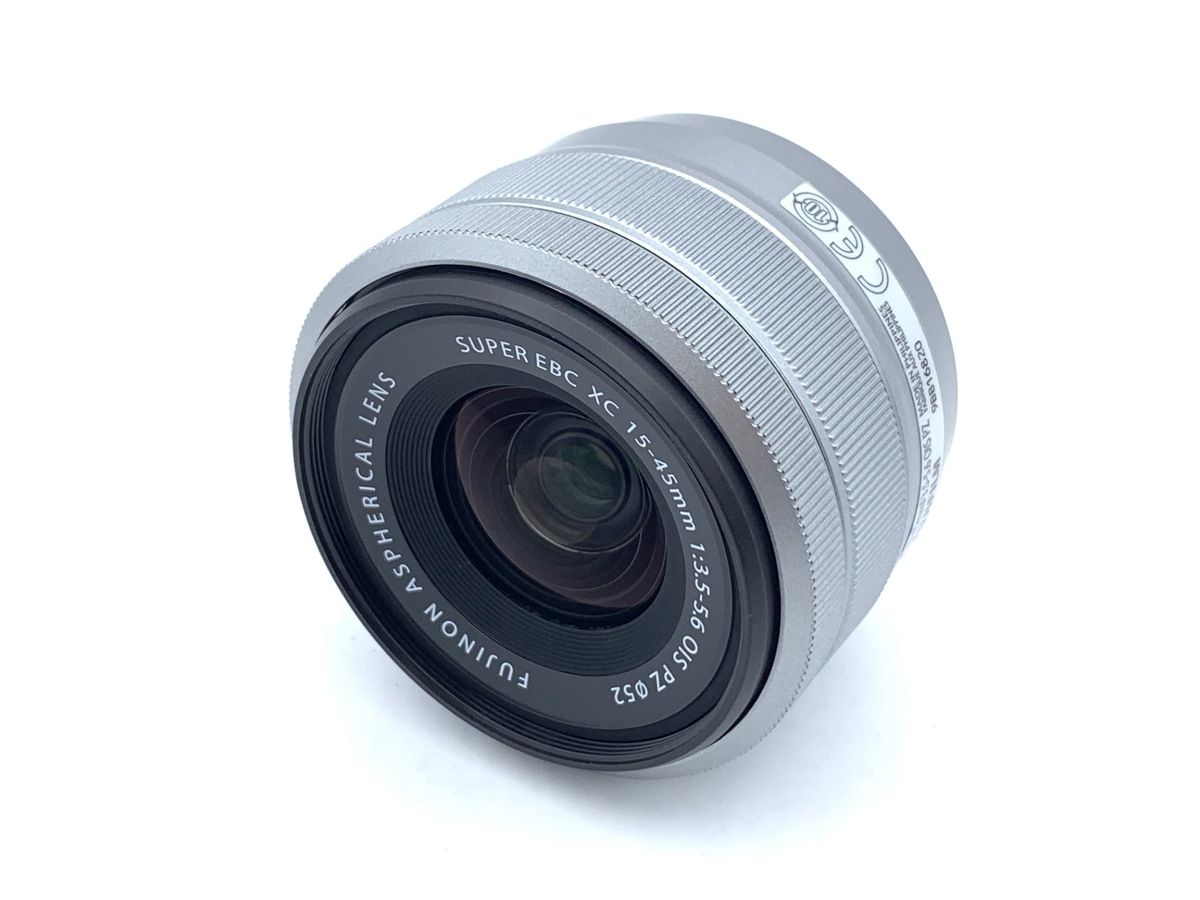 【中古】フジフイルム XC15-45mm F3.5-5.6 OIS PZ シルバー