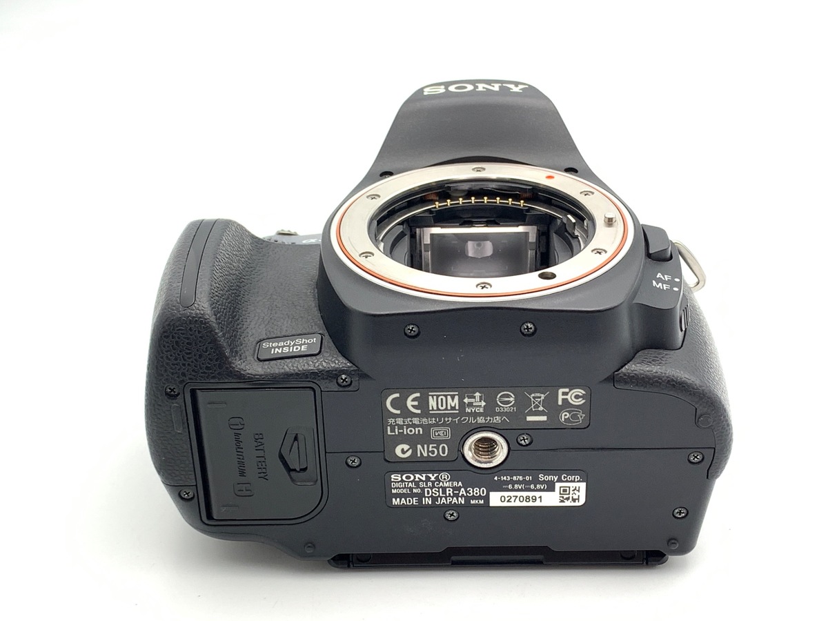 ■美品■ SONYα380　ボディ 中古：B(並品)】ソニー α380 ボディ | 2442870009024