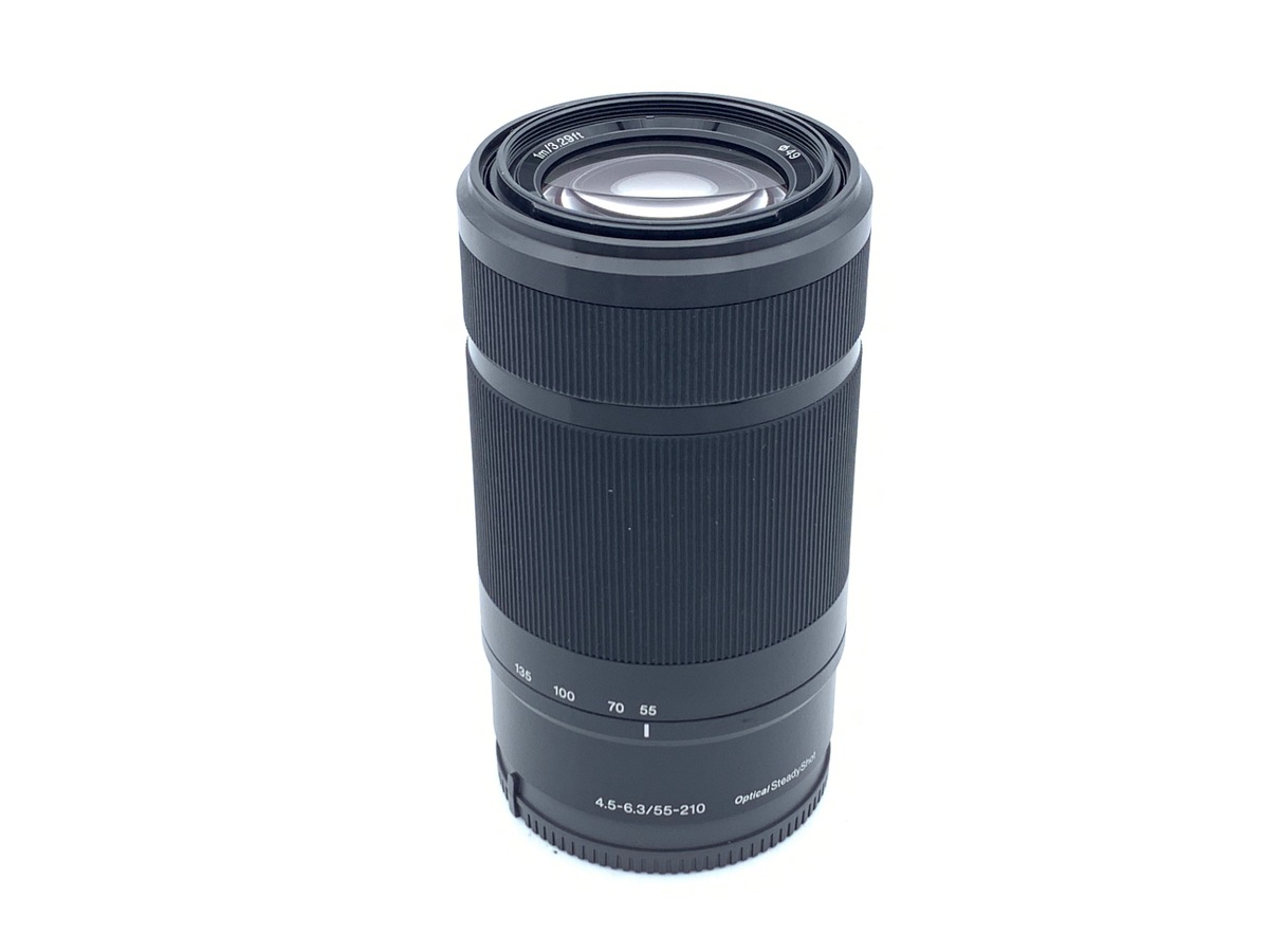 ★ほぼ新品★ SONY E 4.5-6.3 55-210 OSS ズームレンズ 中古：A(美品)】ソニー E 55-210mm F4.5-6.3 OSS [SEL55210B