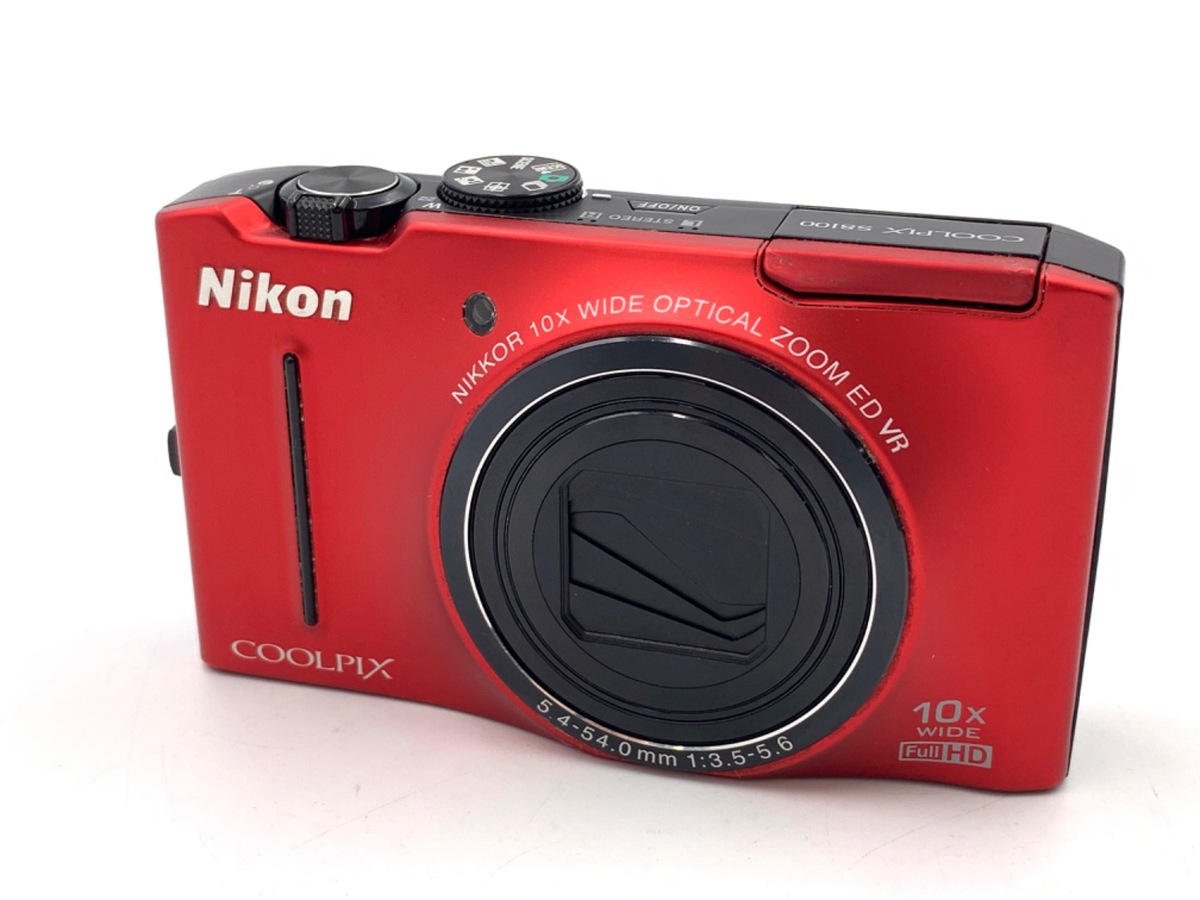 中古：B(並品)】ニコン COOLPIX S8100 フラッシュレッド | 2445780033639