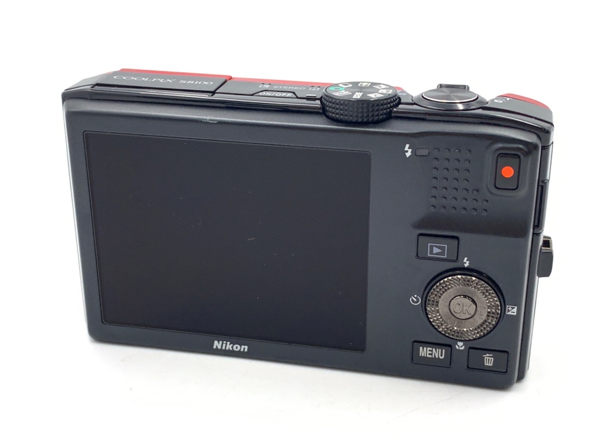 中古：B(並品)】ニコン COOLPIX S8100 フラッシュレッド | 2445780033639