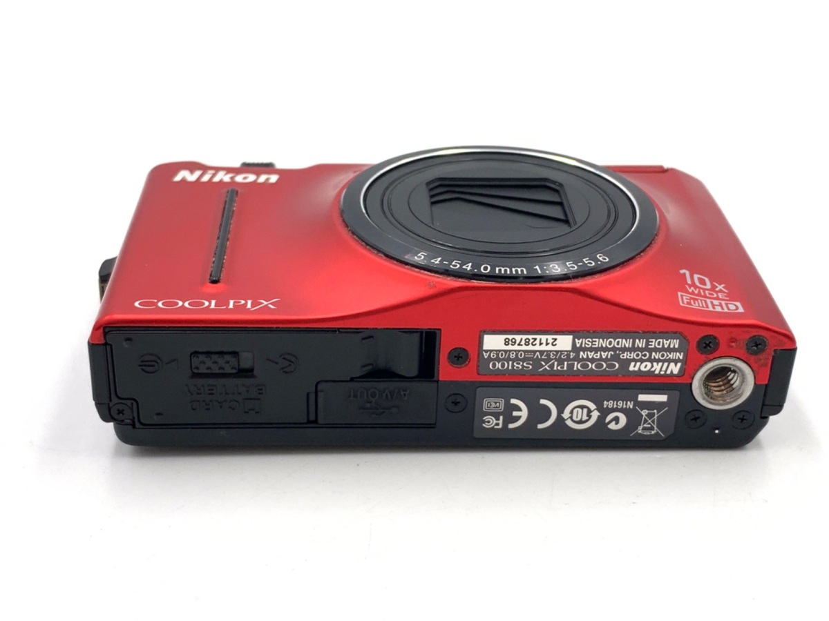 中古：B(並品)】ニコン COOLPIX S8100 フラッシュレッド | 2445780033639