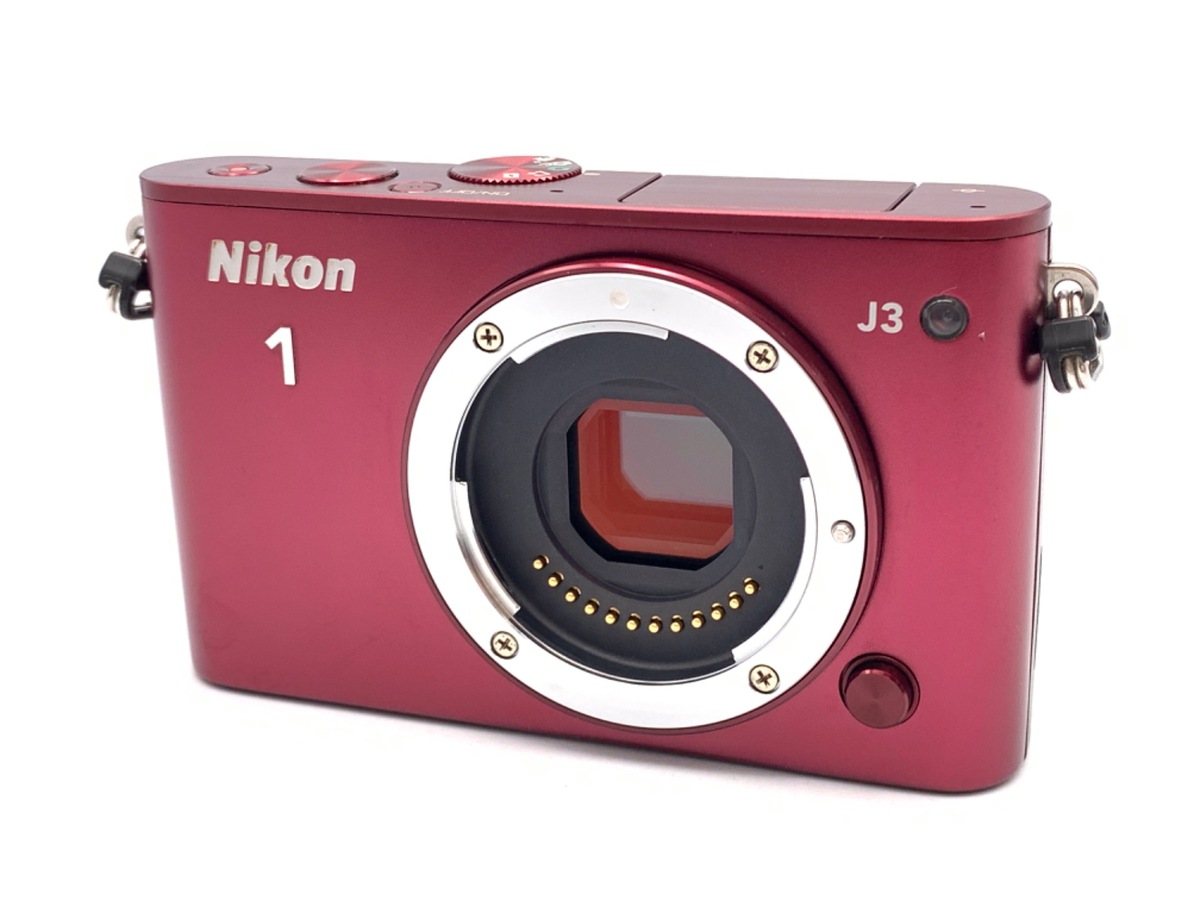 中古：AB(良品)】ニコン Nikon 1 J3 ボディ レッド | 2445780055129