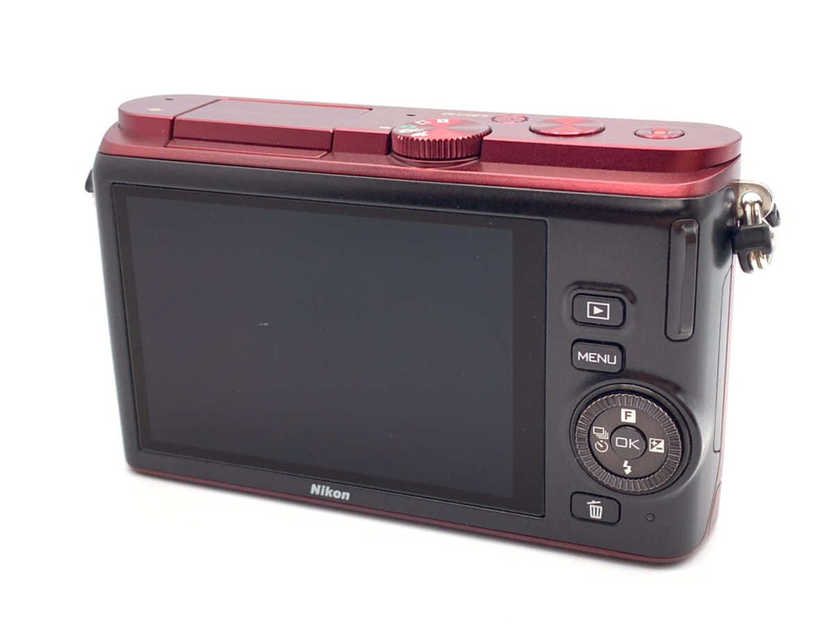 中古：AB(良品)】ニコン Nikon 1 J3 ボディ レッド | 2445780055129