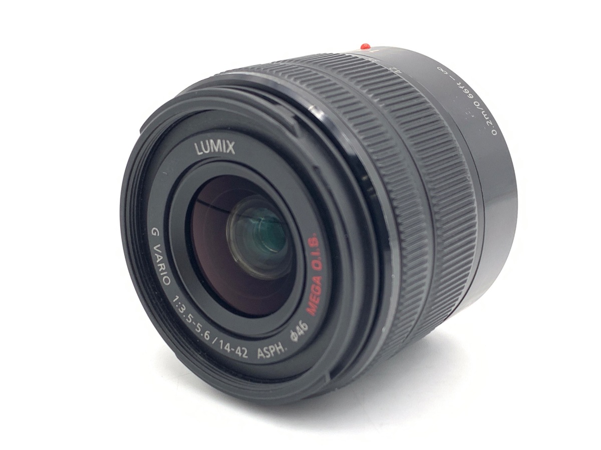 中古】パナソニック LUMIX G VARIO 14-42mm F3.5-5.6 II ASPH. MEGA 