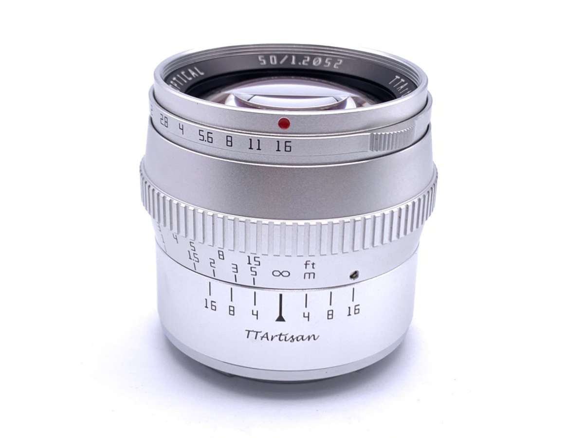 銘匠光学 TTArtisan 50mm f/1.2 C ソニーE用 シルバー