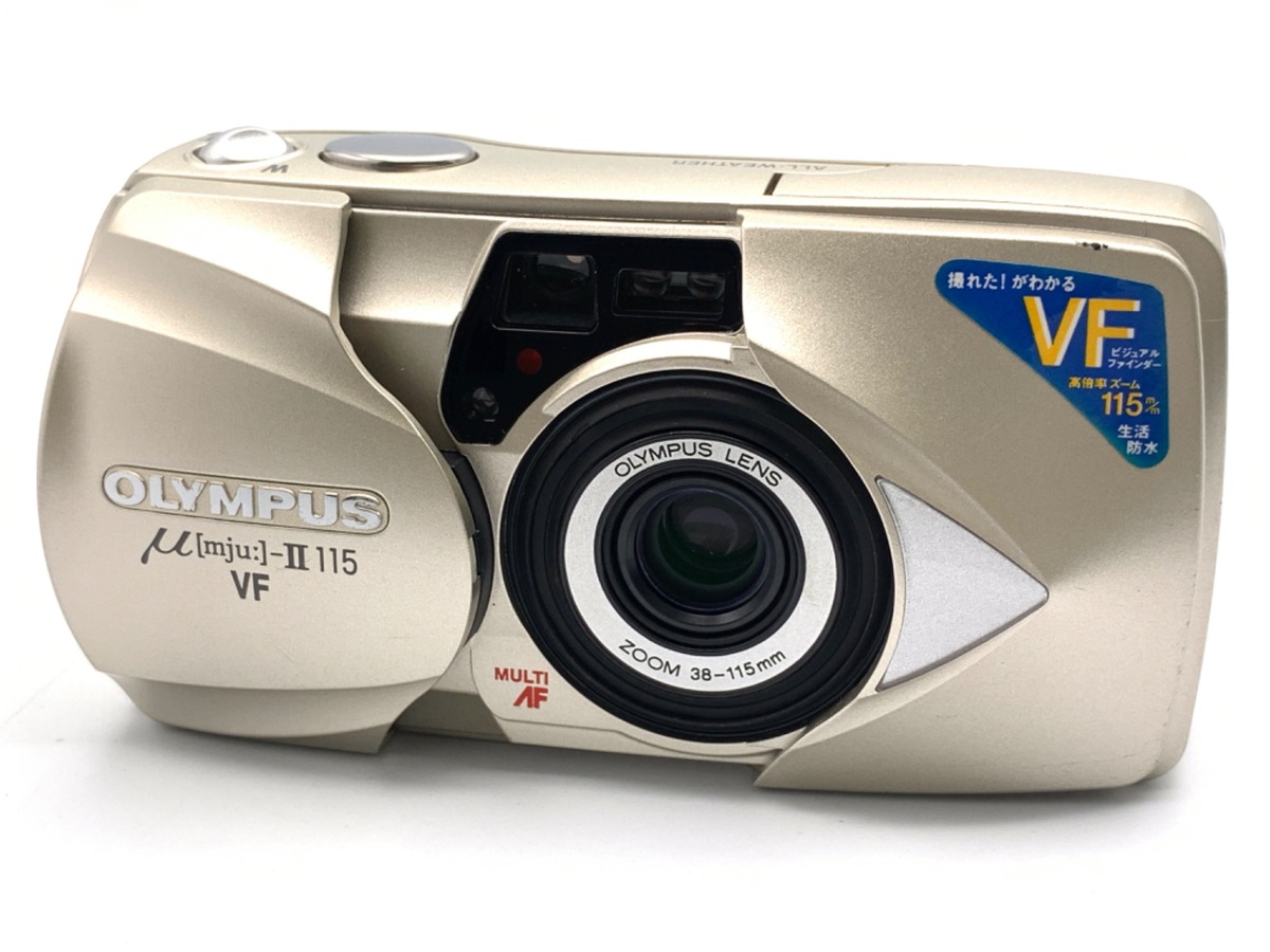 m*n様 オリンパス OLYMPUS μ[mju:]-II 115 VF 難あり 中古】オリンパス μ-II 115 VF （ミューII115VF / μ[mju:]-II 115VF