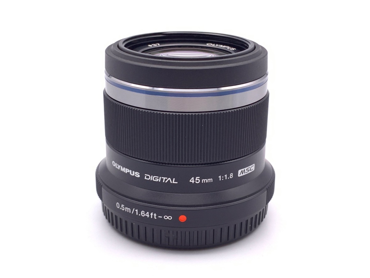 中古】オリンパス M.ZUIKO DIGITAL 45mm F1.8 ブラック 在庫一覧