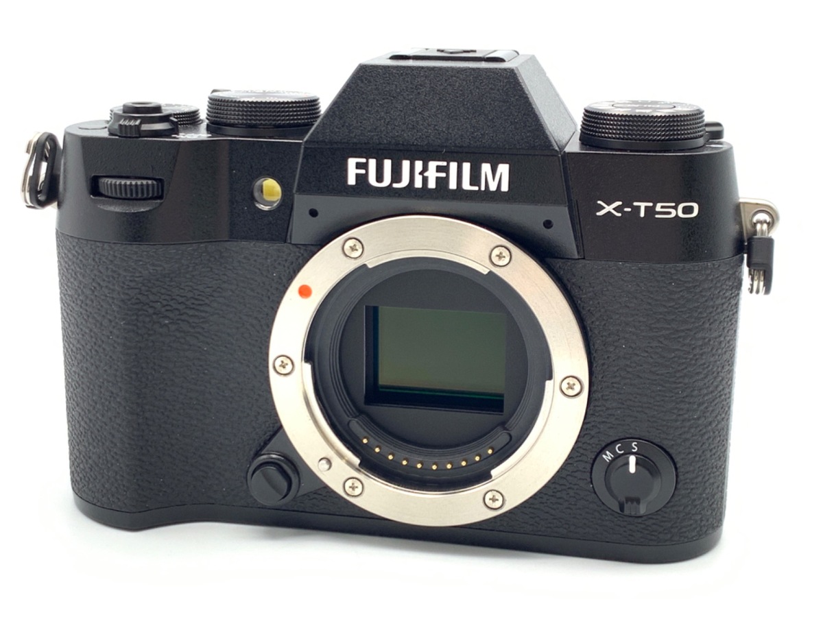 美品 FUJIFILMX-T50 ボディ 保証期間あり　ブラック 富士フイルム FUJIFILM X-T50 ボディ [ブラック] ミラーレス