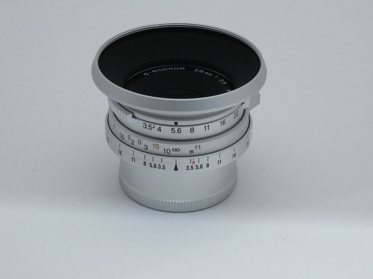 中古】ミノルタ Gロッコール 28mm F3.5 （Lマウント） 在庫一覧